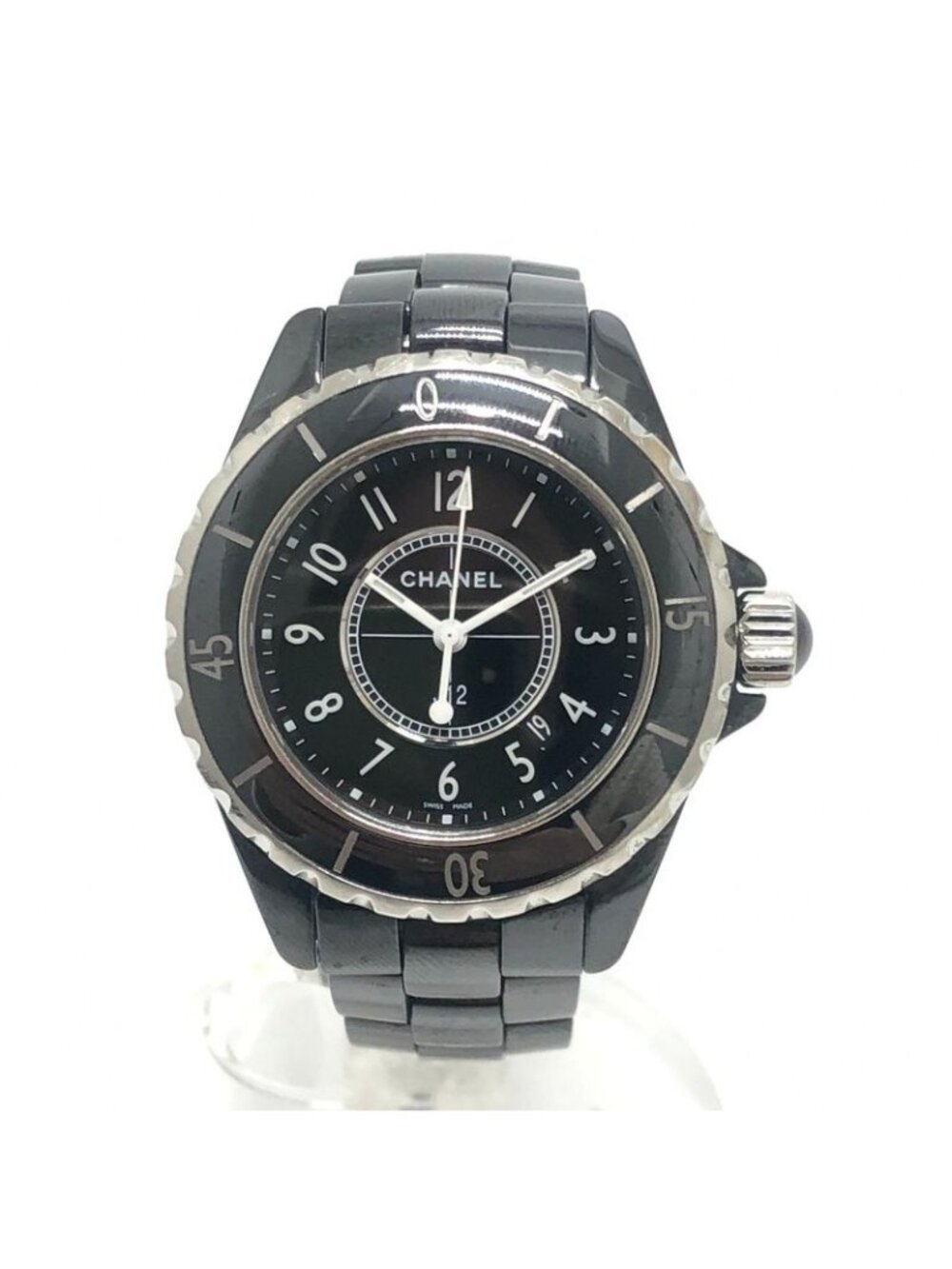 Chanel Watch Ceramic Black
